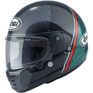 ARAI Concept-XE Temu Green Full-Face Helmet - Image 1