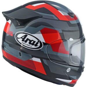 Casco integral ARAI Quantic Abstract Rojo - Imagen 2