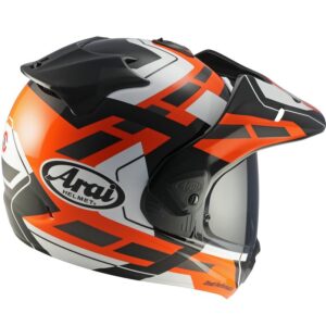 ARAI Tour-X5 Match Orange / Black / White Full-Face Helmet - Image 2