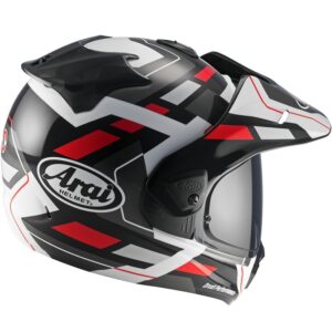 Casco integral ARAI Tour-X5 Match Rojo / Negro / Gris - Imagen 2