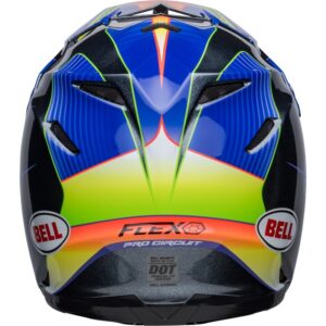 BELL Moto-9S Flex Pro Circuit 23 Silver Metallic Flake 2023 Motocross Helmet - Image 2