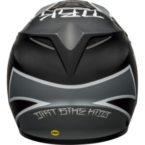 BELL MX-9 MIPS Twitch Matt Black / Gray / White 2023 Motocross Helmet - Image 2