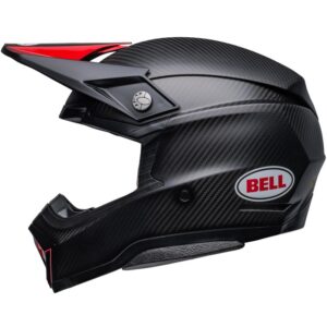 Casco de motocross BELL Moto-10 22.06 Spherical Satinado / Negro / Rojo 2024 - Imagen 2