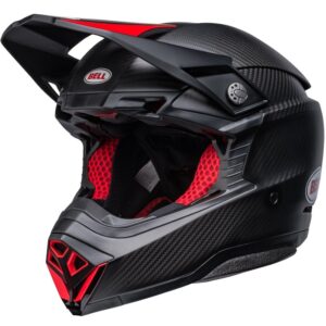 Casco de motocross BELL Moto-10 22.06 Spherical Satinado / Negro / Rojo 2024 - Imagen 1
