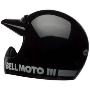 Casco integral BELL Moto-3 Classic Negro Brillo - Imagen 2