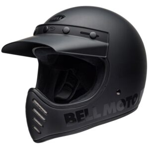 Casco integral BELL Moto-3 Classic Mate Blackout - Imagen 1