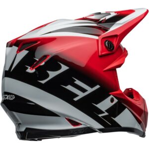 BELL Moto-9S Flex 22.06 Rail Red / White 2024 Motocross Helmet - Image 5