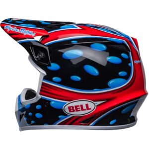Casco de motocross BELL MX-9 Mips McGrath Showtime Negro / Rojo 2024 - Imagen 3
