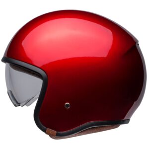 BELL TX501 Candy Red Full-Face Helmet - Image 2