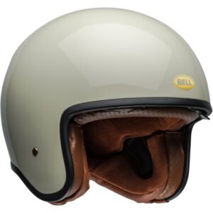 BELL TX501 Vintage White Full-Face Helmet - Image 2