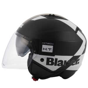 Casco integral BLAUER Bet HT Negro / Blanco - Imagen 2
