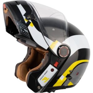 BY CITY 90 Degrees Maniac Black Full-Face Helmet - Image 2