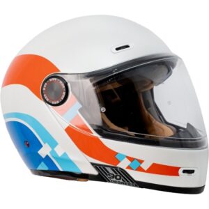 Casco integral BY CITY 90 Degrees Maniac Blanco - Imagen 3