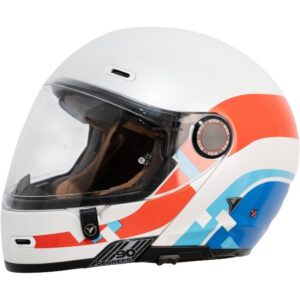Casco integral BY CITY 90 Degrees Maniac Blanco - Imagen 1
