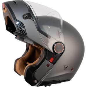 Casco integral BY CITY 90 Degrees Gris Mate - Imagen 2