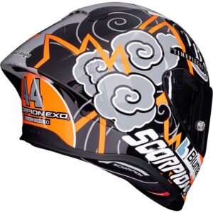 Casco integral SCORPION Exo R1 Evo Air FIM Aron Canet - Imagen 2