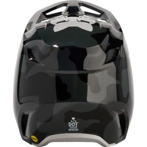 Casco de motocross FOX V1 BNKR Junior Negro Camuflaje 2024 - Imagen 3