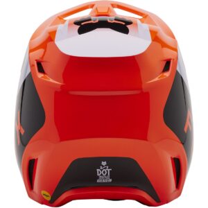 FOX V1 Lean Fluorescent Orange 2025 Motocross Helmet - Image 4