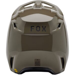 FOX V1 Solid Ash 2024 Motocross Helmet - Image 4