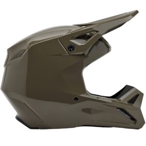FOX V1 Solid Ash 2024 Motocross Helmet - Image 2