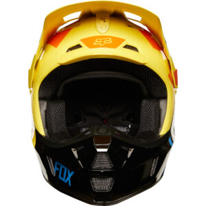 FOX V2 Preme 2018 Black / Yellow Motocross Helmet - Image 2