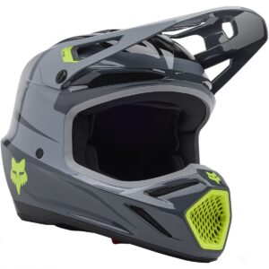 FOX V3 Divider Graphite 2025 Motocross Helmet - Image 1