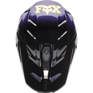 FOX V3 Drip Black / Purple 2026 Motocross Helmet - Image 5