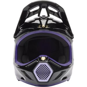 FOX V3 Drip Black / Purple 2026 Motocross Helmet - Image 4