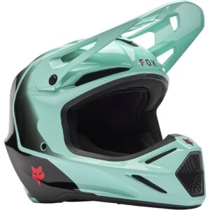 Casco de motocross FOX V3 Drip Turquesa 2026 - Imagen 1