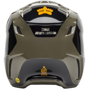 Casco de motocross FOX V3 Fade Marrón / Negro 2025 - Imagen 3