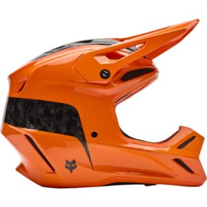 FOX V3 RS Fracture Flo Orange 2026 Motocross Helmet - Image 2