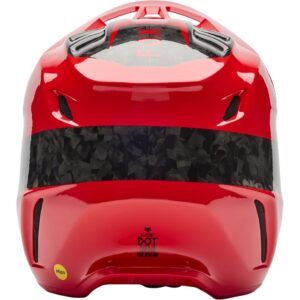 FOX V3 RS Fracture Flo Red 2026 Motocross Helmet - Image 3