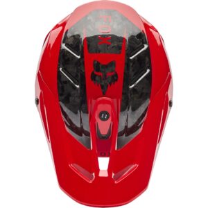 FOX V3 RS Fracture Flo Red 2026 Motocross Helmet - Image 5