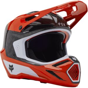 Casco de motocross FOX V3 RS Infinite Rojo Flúor 2025 - Imagen 1