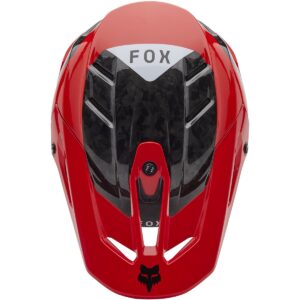 Casco de motocross FOX V3 RS Infinite Rojo Flúor 2025 - Imagen 4