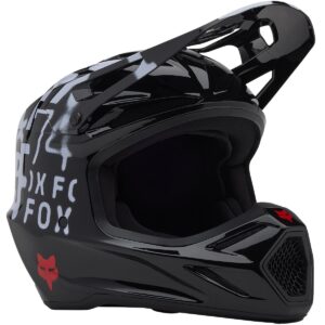 FOX V3 Seventy4 Black 2025 Motocross Helmet - Image 1