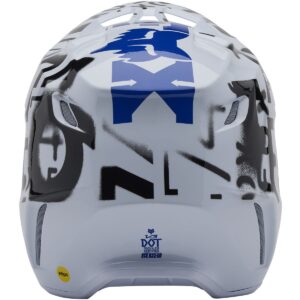 Casco de motocross FOX V3 Seventy4 Blanco 2025 - Imagen 4