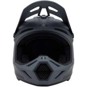 FOX V3 Solid Graphite Motocross Helmet - Image 3