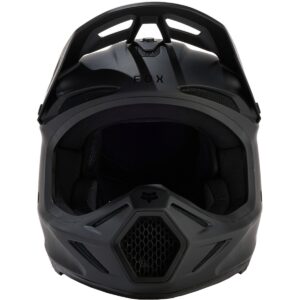 Casco de motocross FOX V3 Solid Junior Negro Mate 2024 - Imagen 4