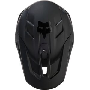 Casco de motocross FOX V3 Solid Negro Mate - Imagen 3