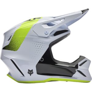 Casco de motocross FOX V3 Tine Blanco 2026 - Imagen 2