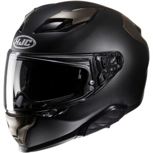 HJC F71 Black / Matt Titan Full-Face Helmet - Image 1