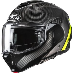 HJC F100 Carbon Stan MC3H Full-Face Helmet - Image 1