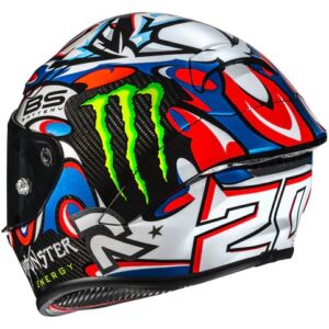 Casco integral HJC RPHA 1 V2 Carbon Quartararo Le Mans III MC21 - Imagen 2