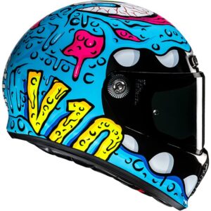 HJC V10 Squeeze MC28 Full-Face Helmet - Image 3