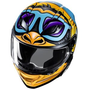 Casco integral HJC F71 Monkey DJ MC23 - Imagen 2