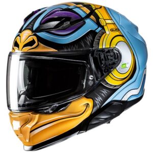 Casco integral HJC F71 Monkey DJ MC23 - Imagen 1