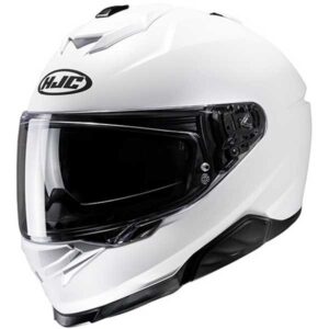HJC i71 Pearl White Full-Face Helmet - Image 1