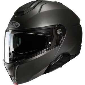 HJC i91 Matt Titan Full-Face Helmet - Image 1