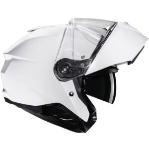 HJC i91 White Full-Face Helmet - Image 3